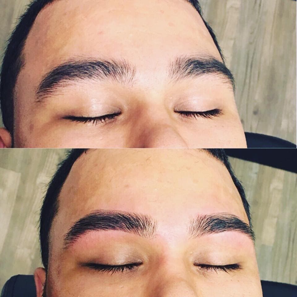 Angels Brows Shaping — Brow Threading — Before & After